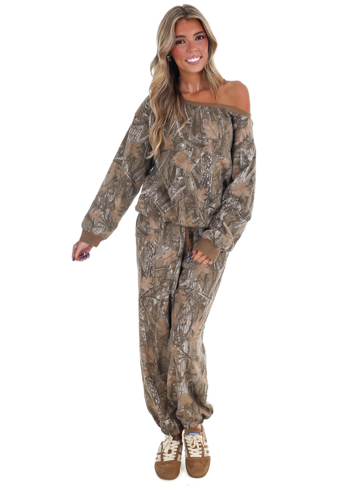 Backwoods Camo Two Piece Set