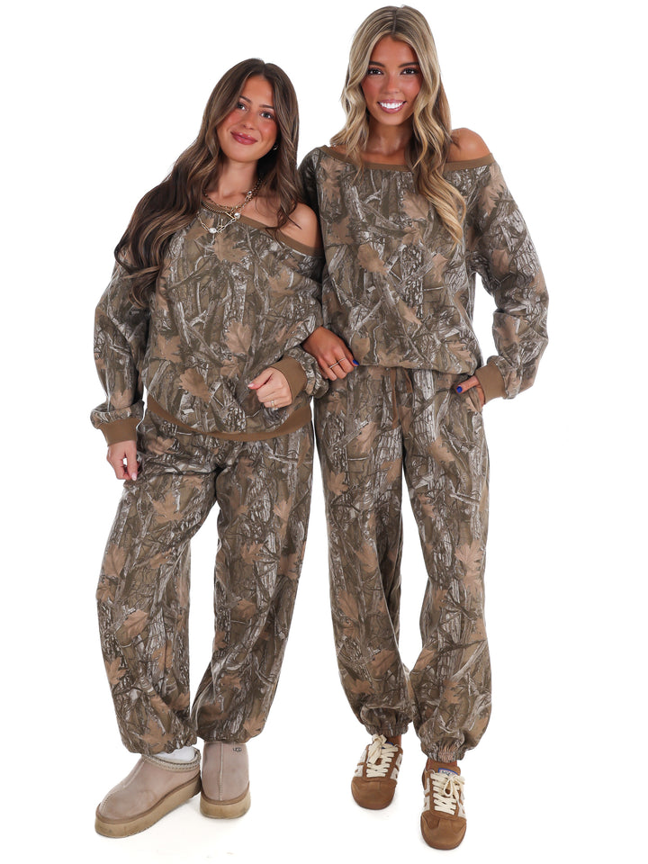 Backwoods Camo Two Piece Set