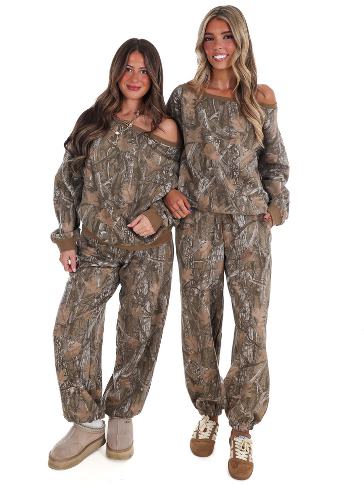 Backwoods Camo Two Piece Set