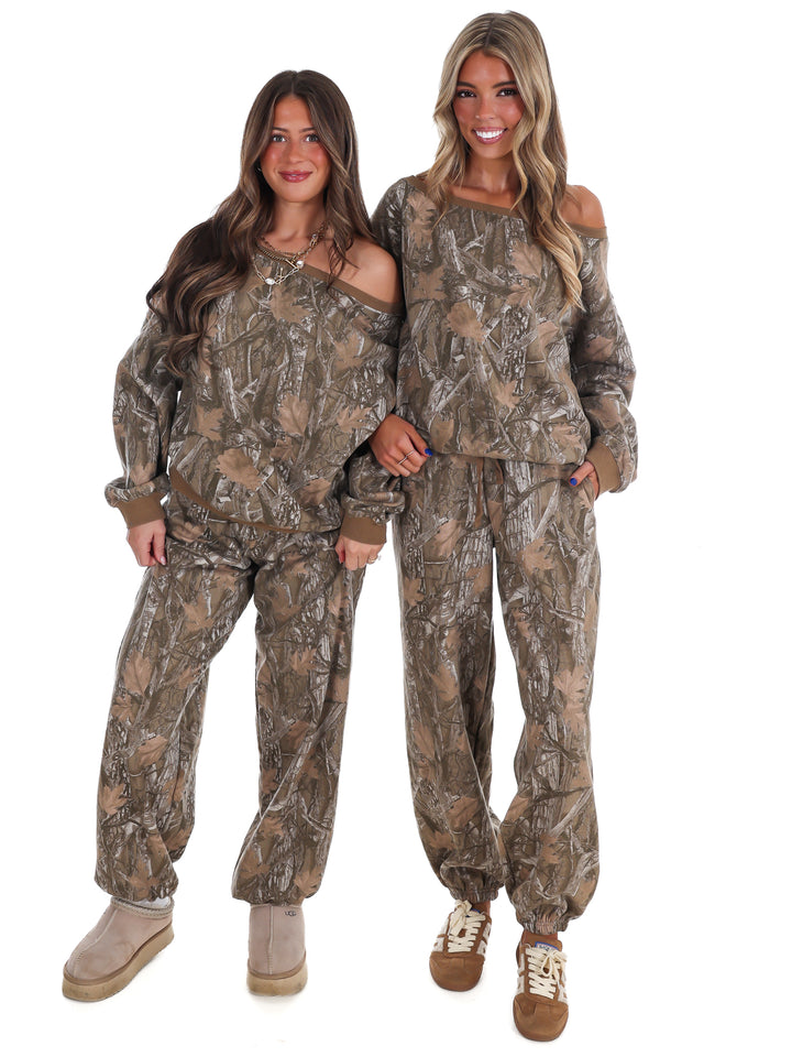Backwoods Camo Two Piece Set