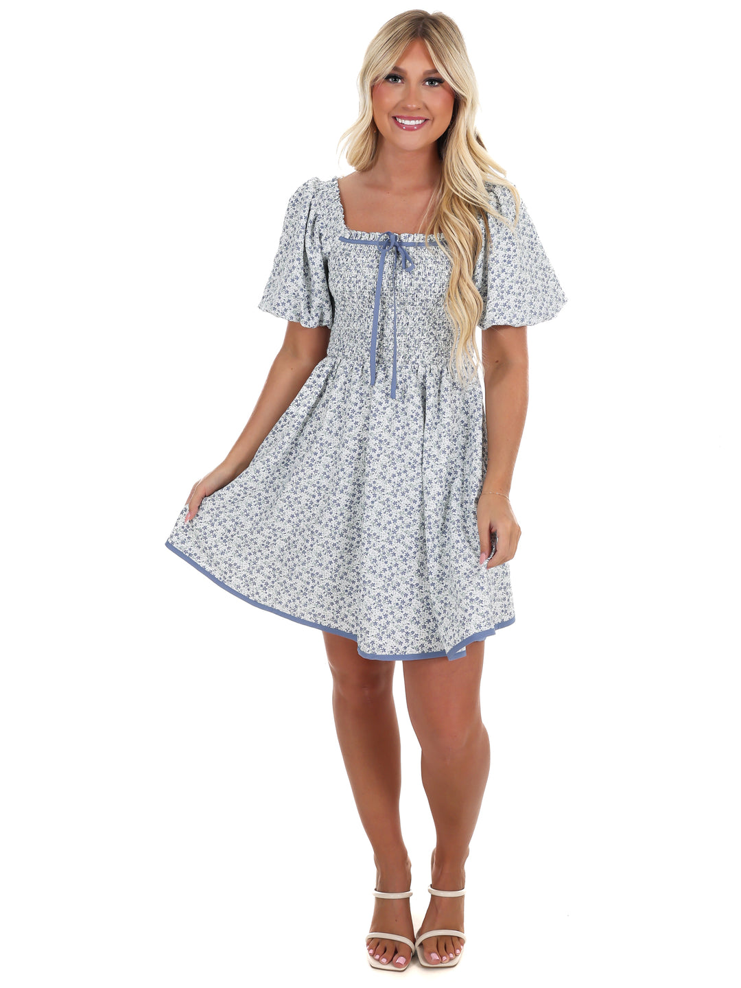 Ditsy Daydream Floral Mini Dress