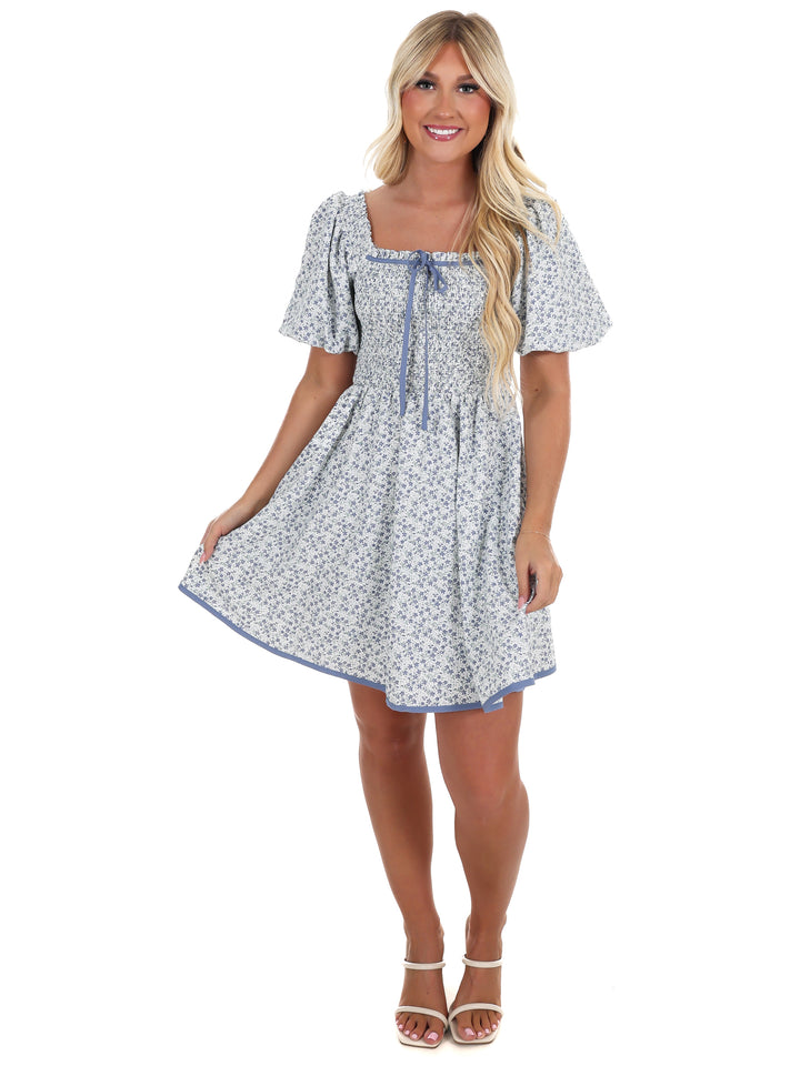 Ditsy Daydream Floral Mini Dress