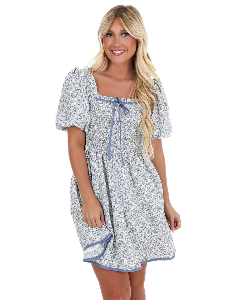 Ditsy Daydream Floral Mini Dress