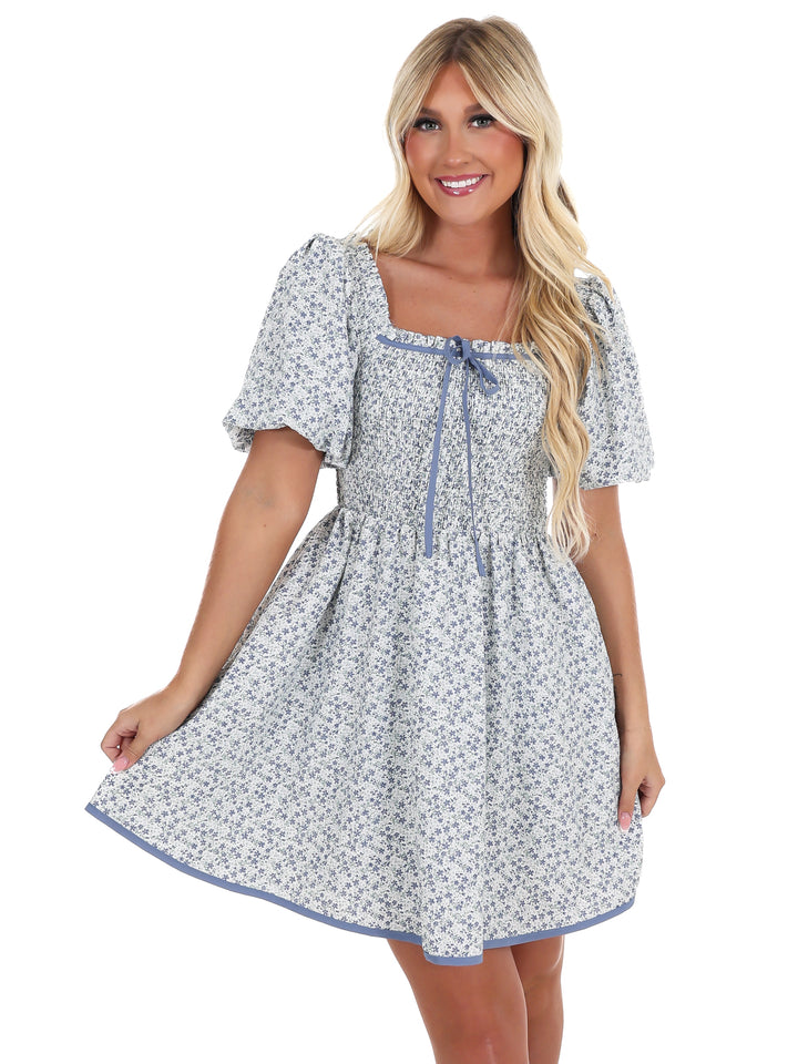 Ditsy Daydream Floral Mini Dress
