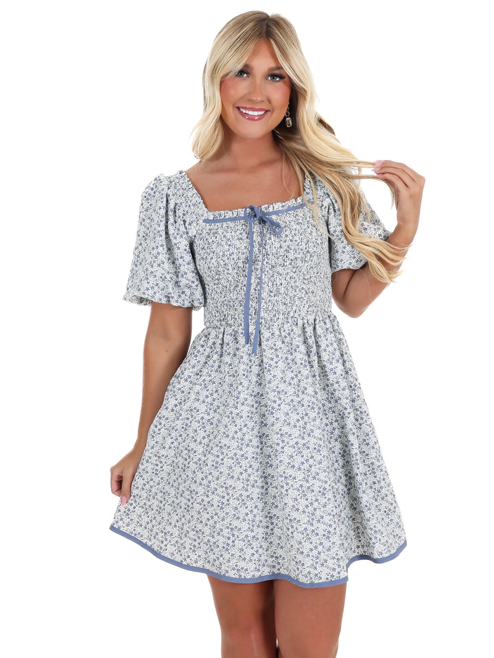Ditsy Daydream Floral Mini Dress