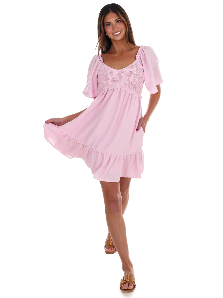 Merry Go Round Mini Dress