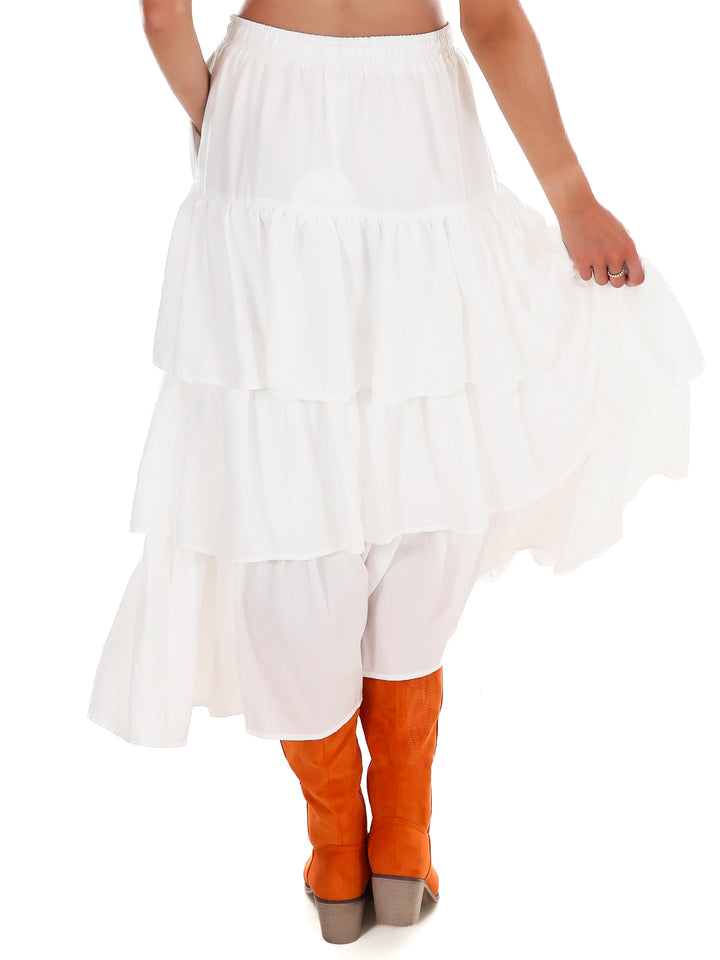 Prove Me Right Ruffle Maxi Skirt