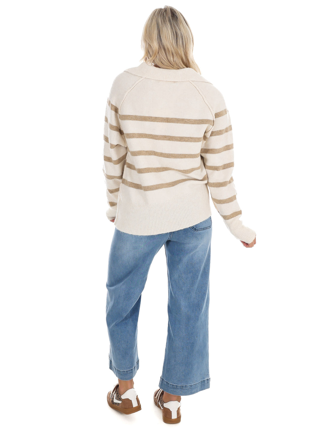 Cozy Current Stripe Sweater