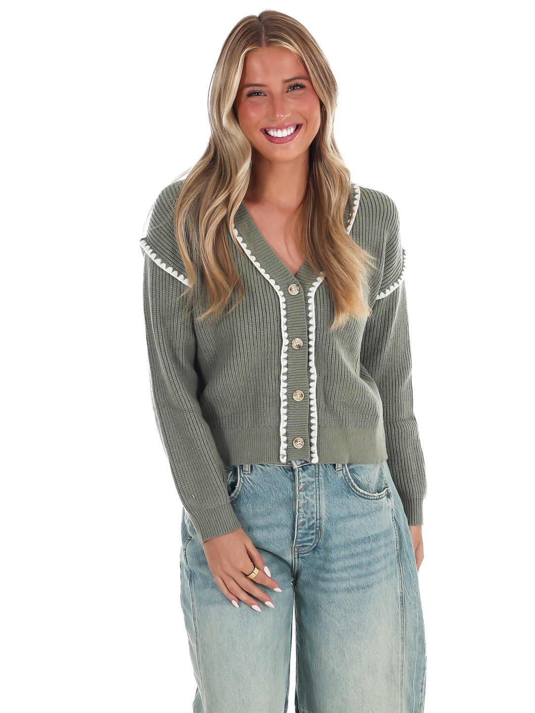 Wildwood Contrast Cardigan