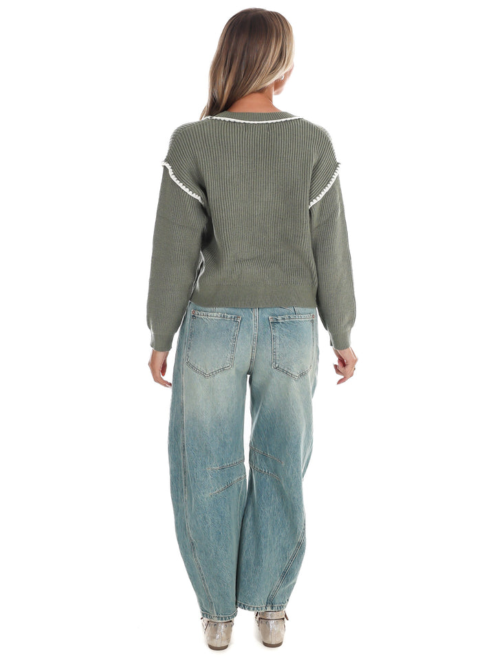 Wildwood Contrast Cardigan