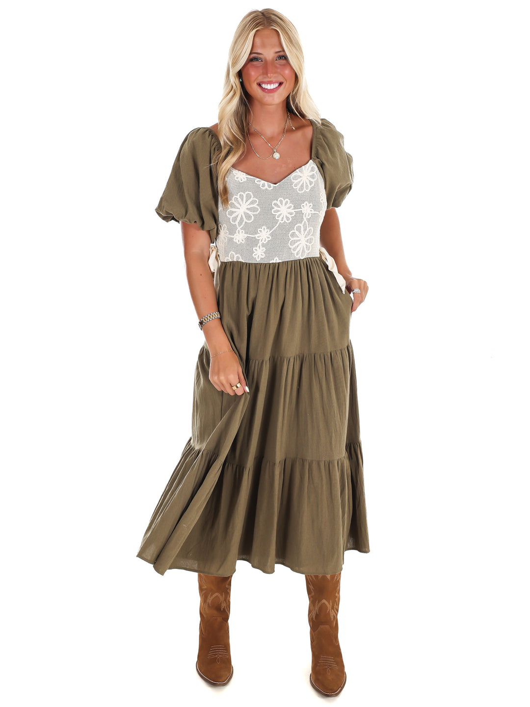 Harvest Moonlight Midi Dress