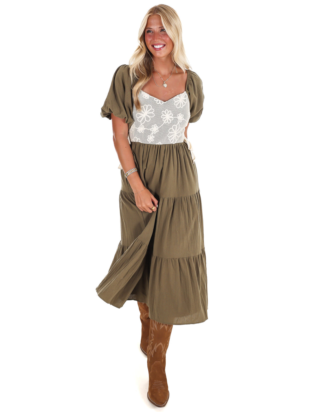 Harvest Moonlight Midi Dress