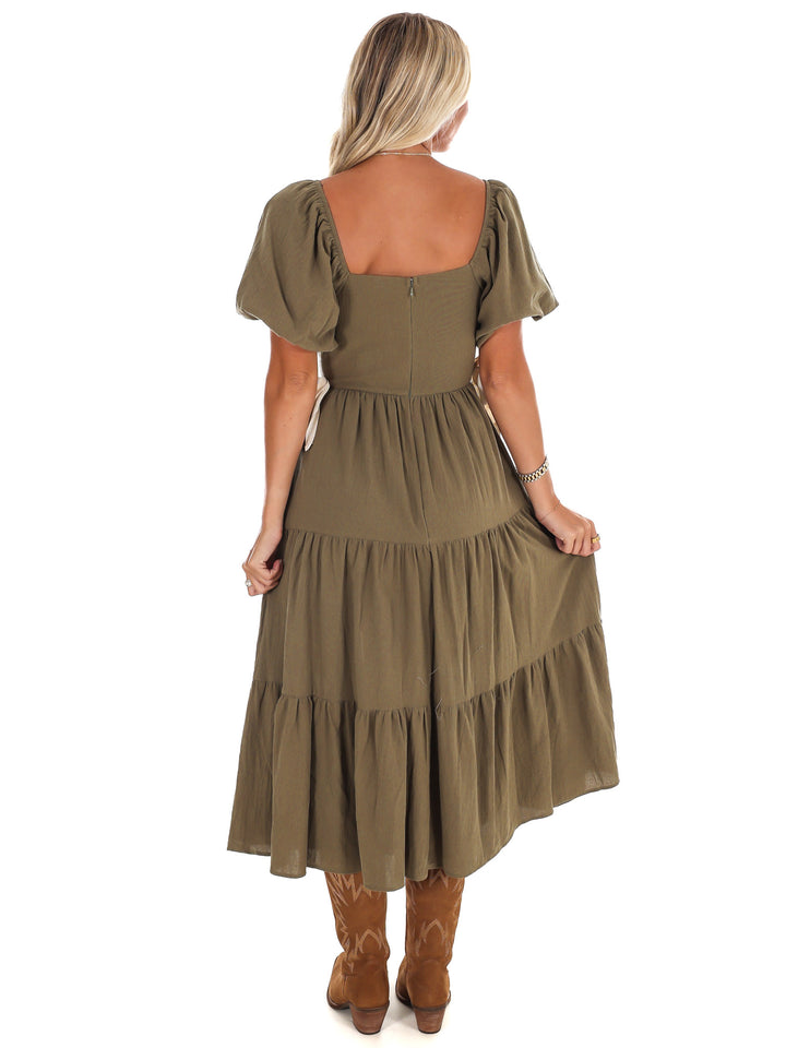 Harvest Moonlight Midi Dress