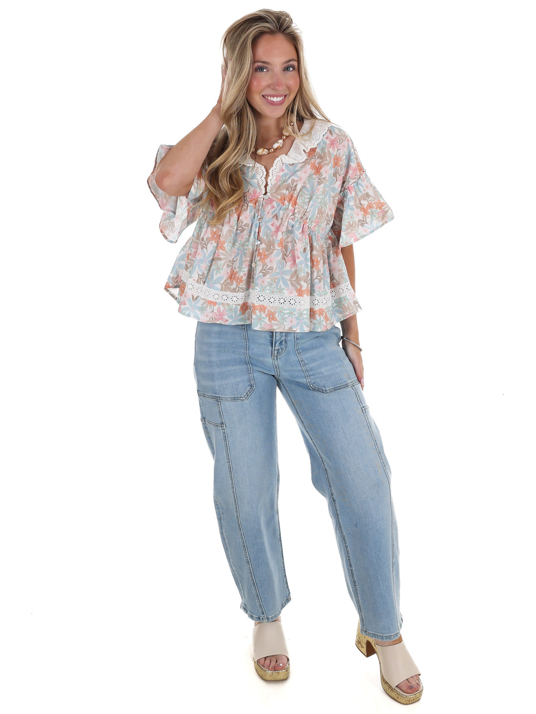 Freshly Bloomed Floral Top
