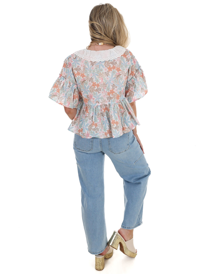 Freshly Bloomed Floral Top
