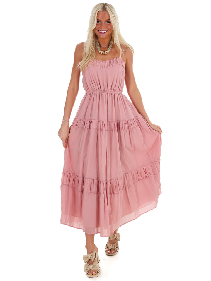 Breath Of Fresh Air Flowy Maxi Dress