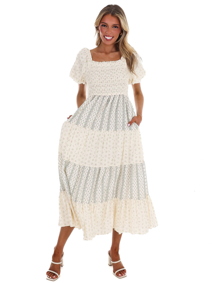 Fresh Pick Floral Midi Dress