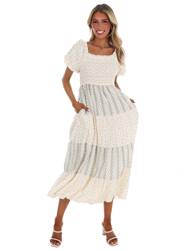 Fresh Pick Floral Midi Dress