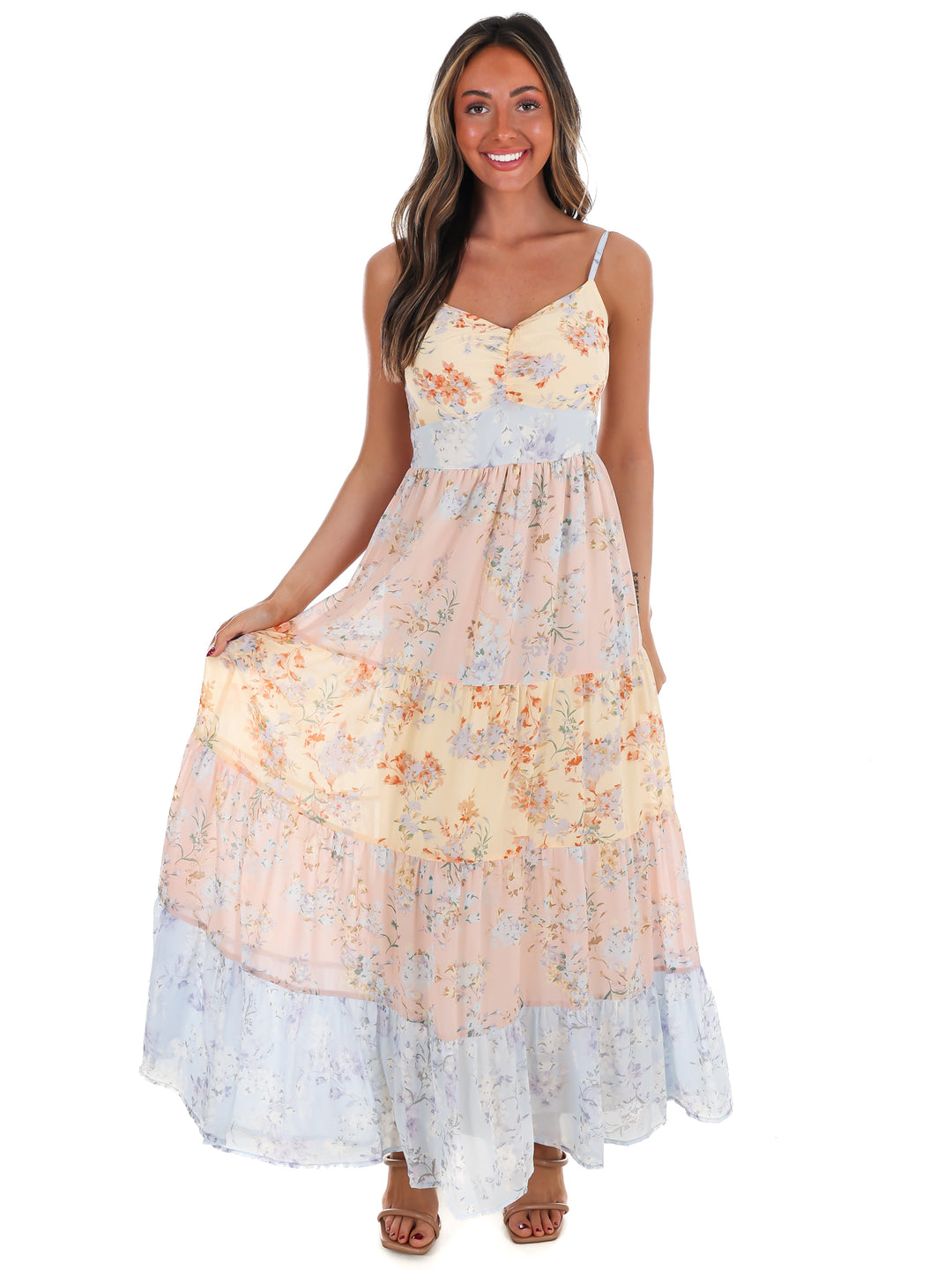 Garden Party Floral Maxi Dress
