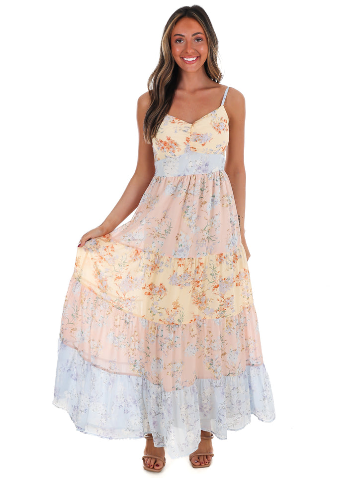 Garden Party Floral Maxi Dress