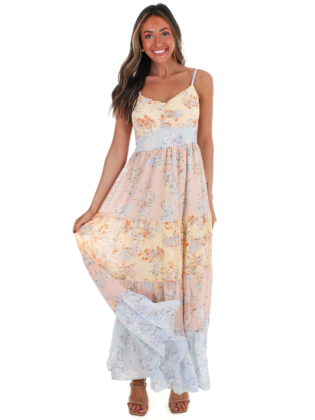 Garden Party Floral Maxi Dress