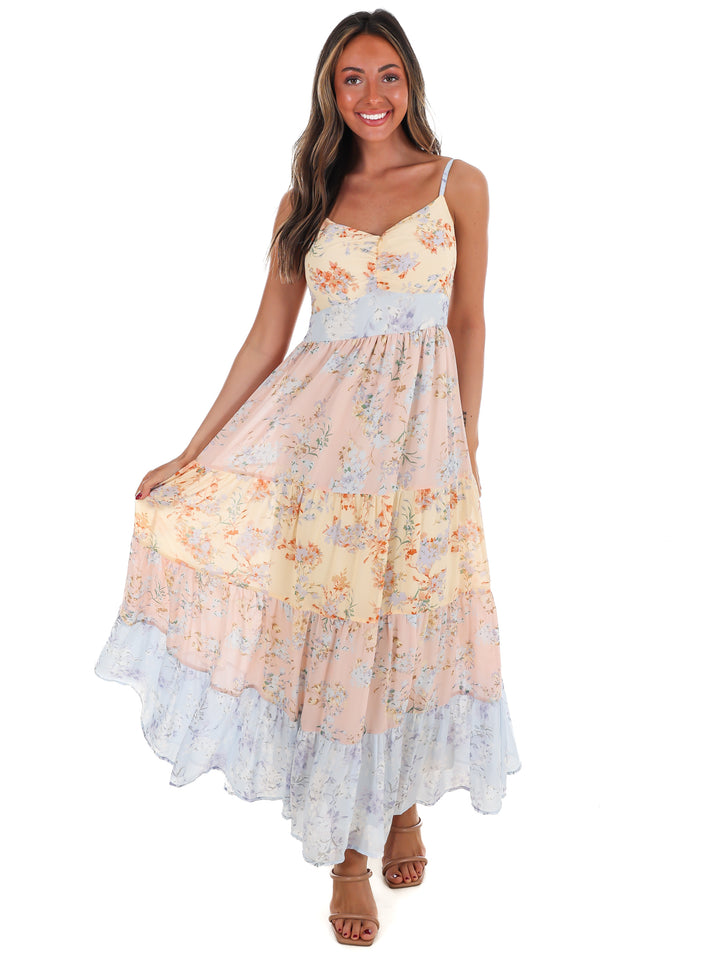 Garden Party Floral Maxi Dress