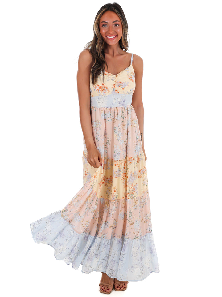 Garden Party Floral Maxi Dress