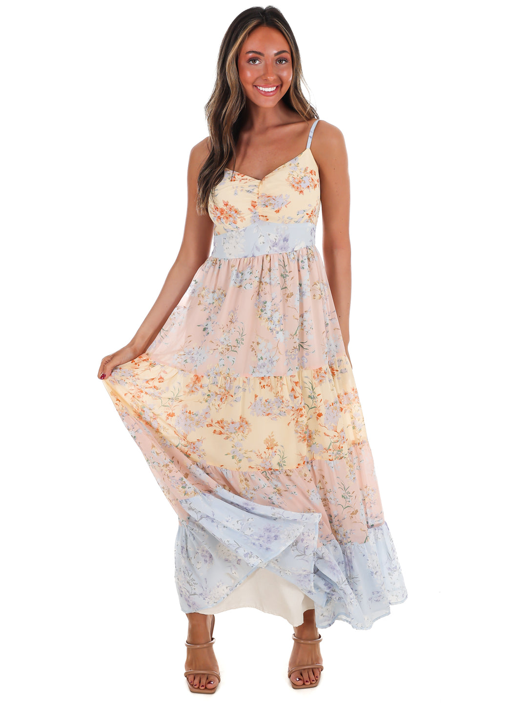 Garden Party Floral Maxi Dress