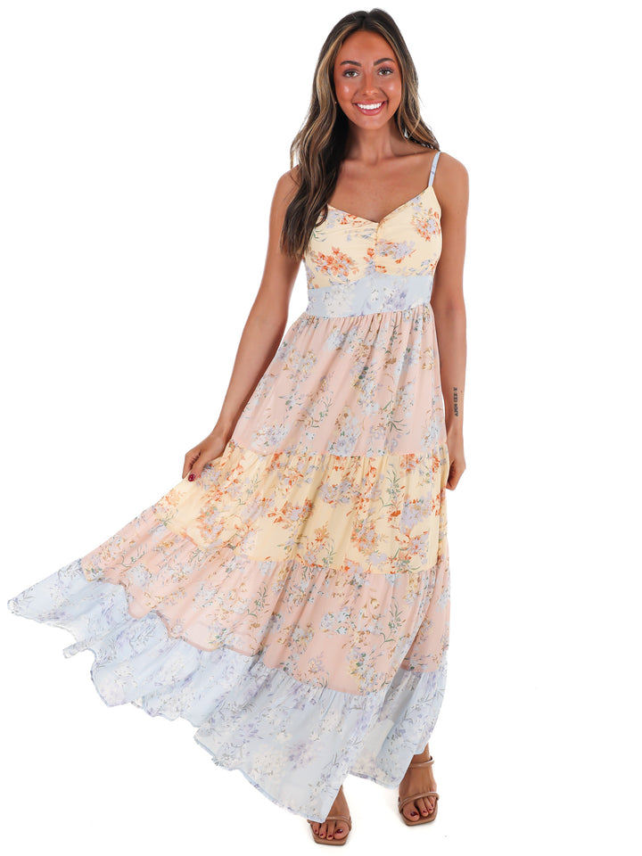 Garden Party Floral Maxi Dress