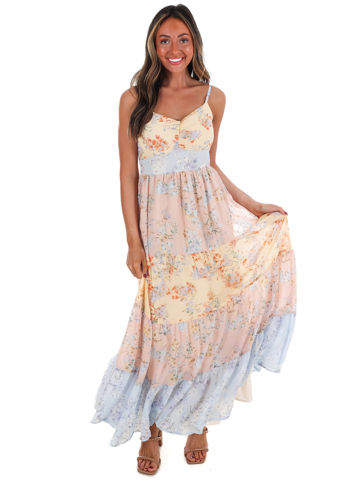 Garden Party Floral Maxi Dress