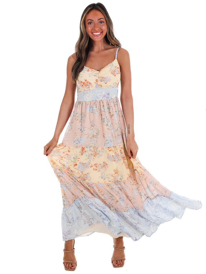 Garden Party Floral Maxi Dress