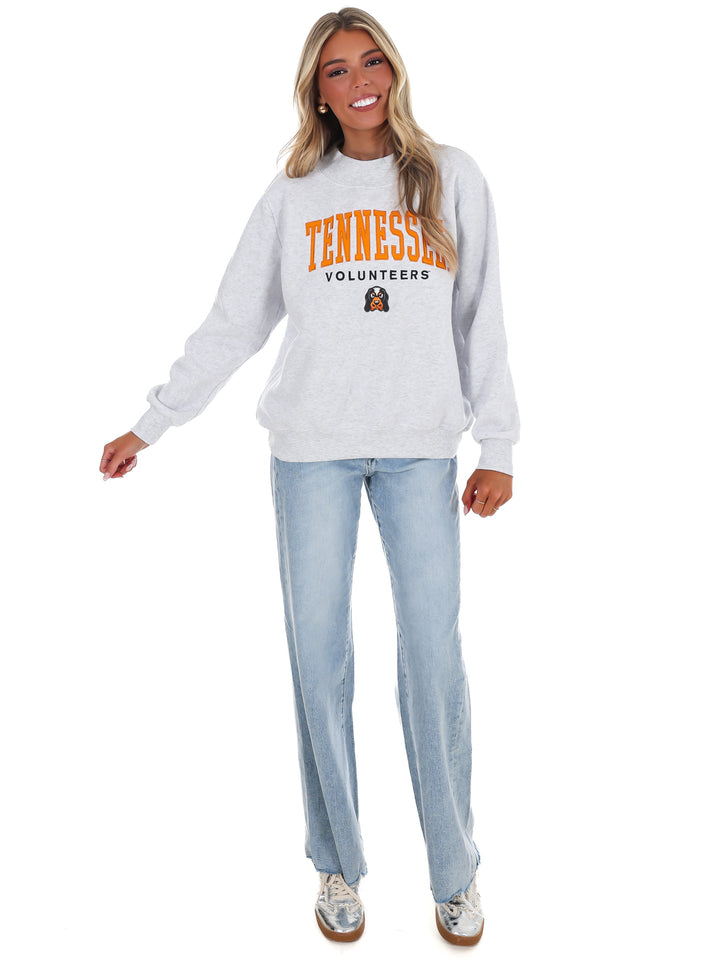 Tennessee Vols Smokey Halo Mock Neck Sweatshirt