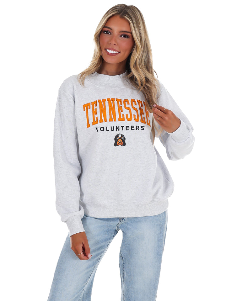Tennessee Vols Smokey Halo Mock Neck Sweatshirt