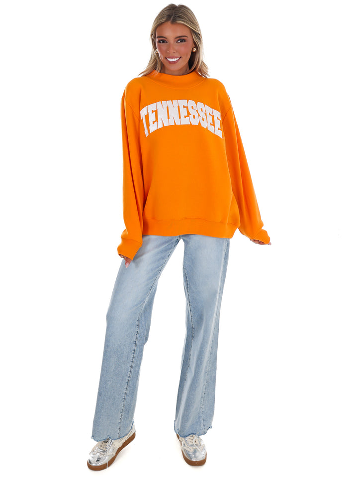 Tennessee Halo Mock Neck Sweatshirt