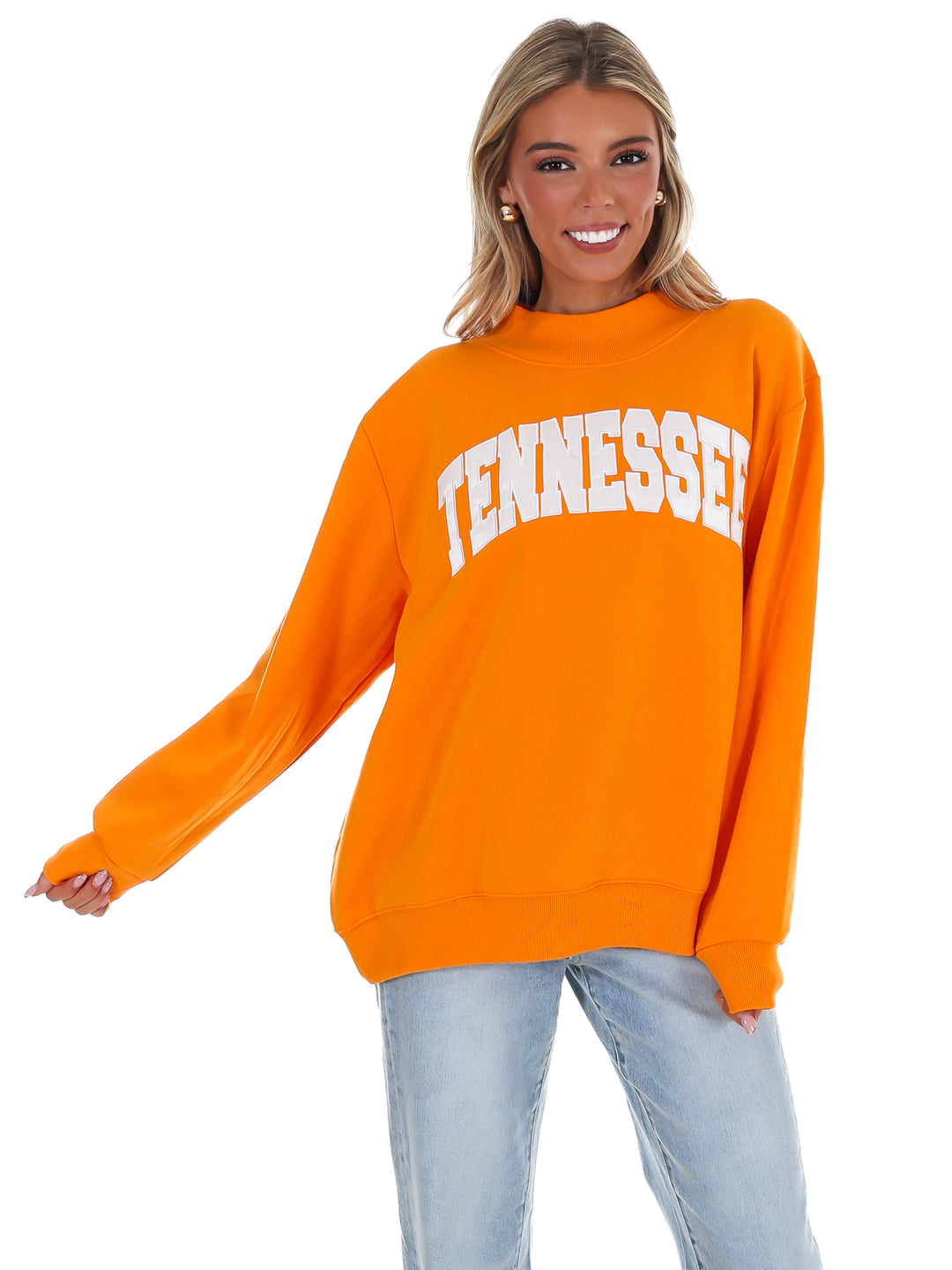 Tennessee Halo Mock Neck Sweatshirt