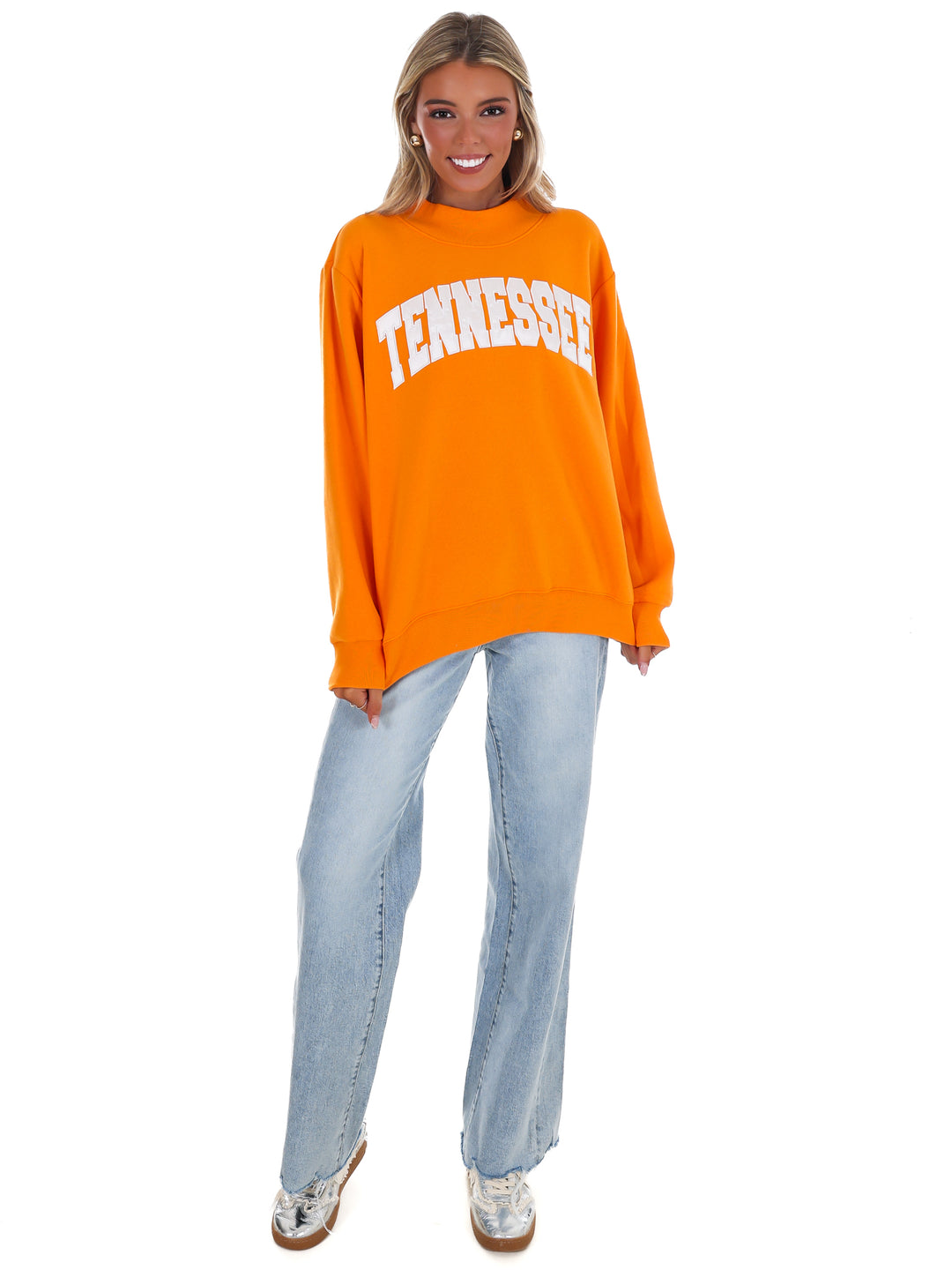 Tennessee Halo Mock Neck Sweatshirt