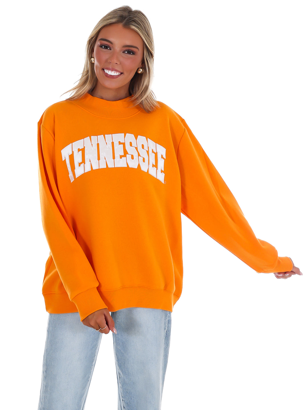 Tennessee Halo Mock Neck Sweatshirt