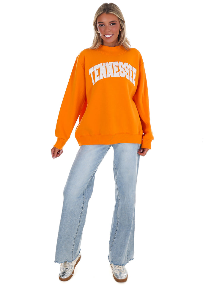 Tennessee Halo Mock Neck Sweatshirt