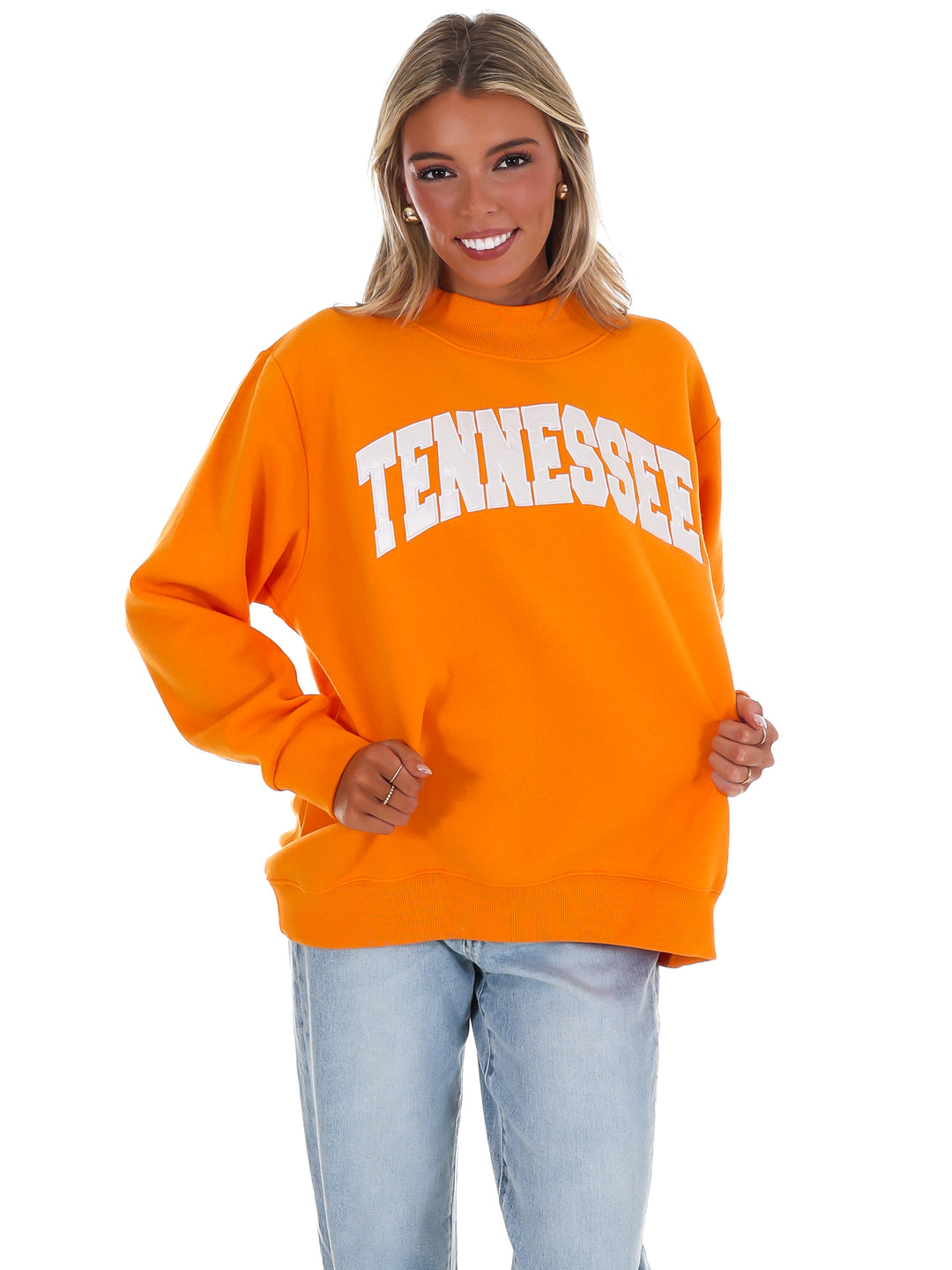 Tennessee Halo Mock Neck Sweatshirt