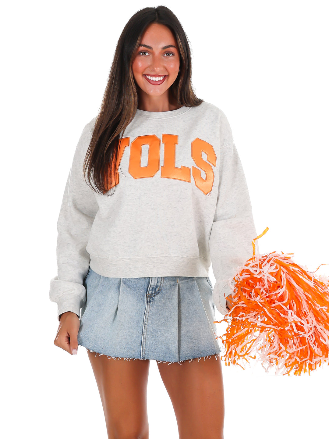 Vols Arch Waist Length Crewneck Pullover