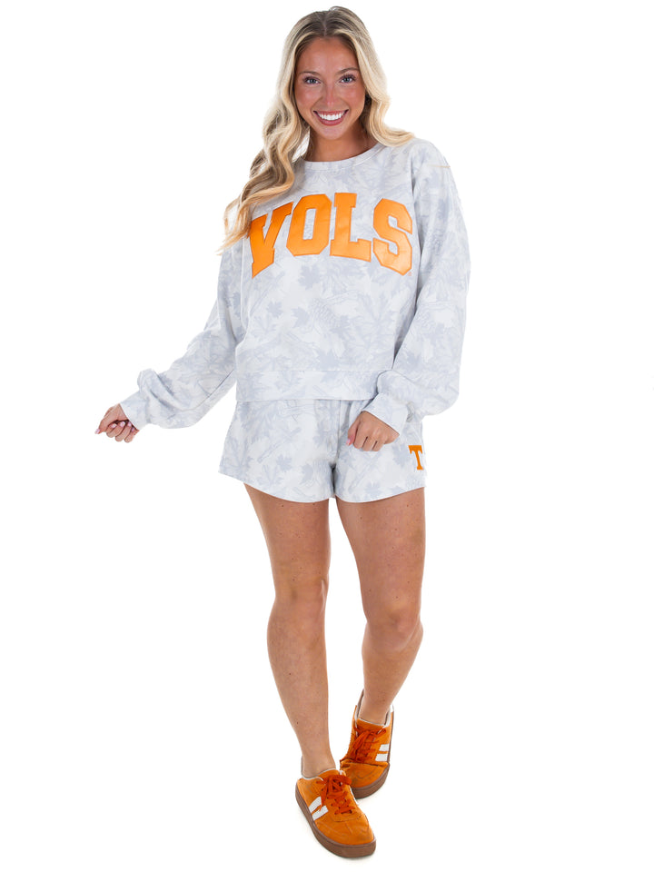 Vols Arch Waist Length Crewneck Pullover