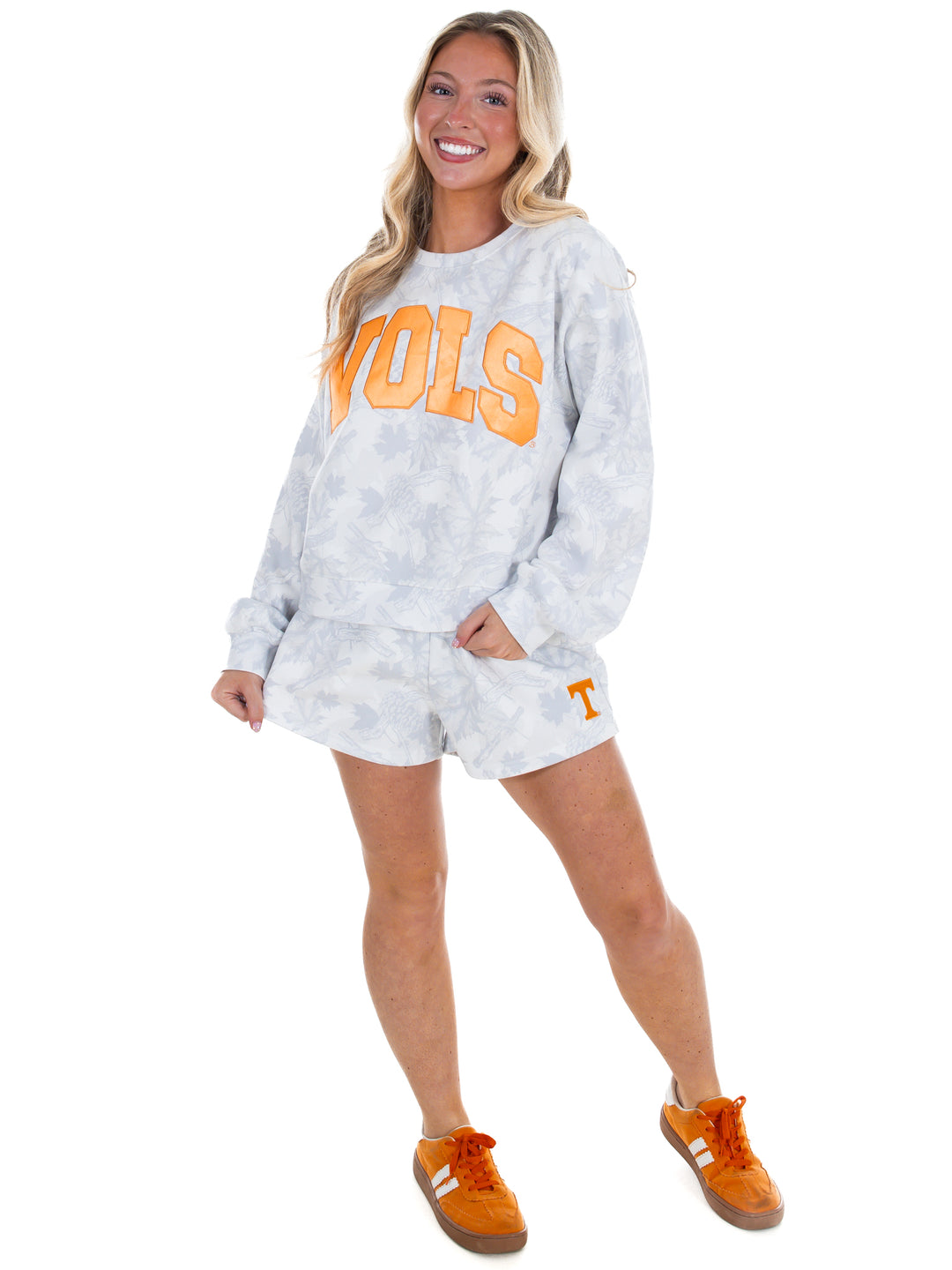 Vols Arch Waist Length Crewneck Pullover