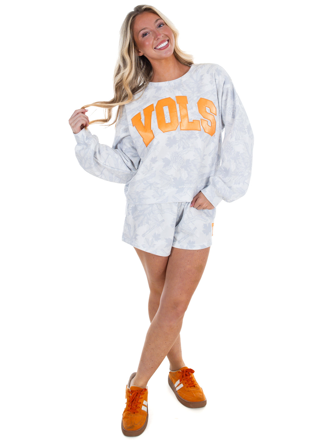 Vols Arch Waist Length Crewneck Pullover