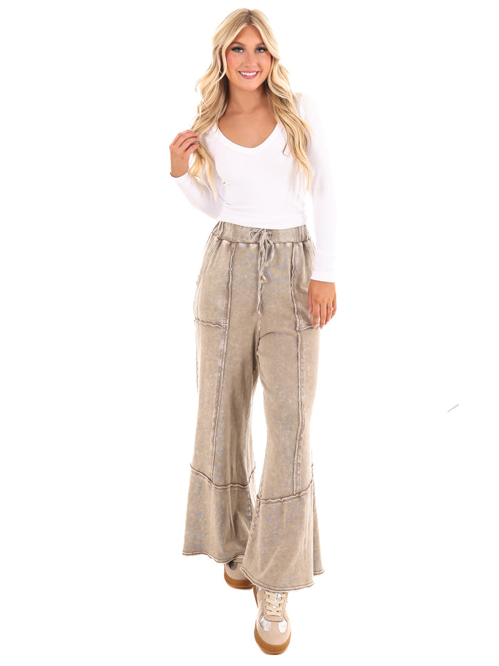 Cozy Horizon Wide Leg Pants