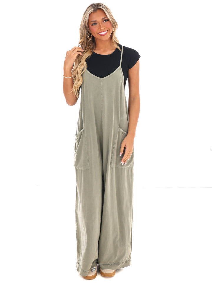 Someone to Love Wide Leg Jumpsuit