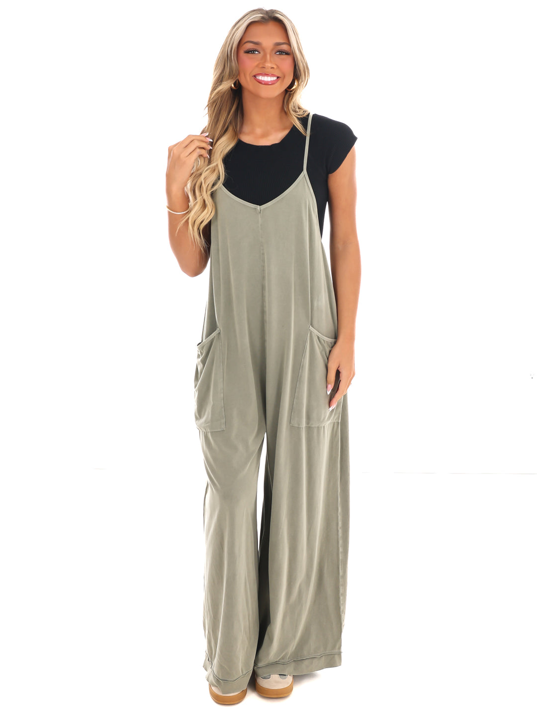 Someone to Love Wide Leg Jumpsuit