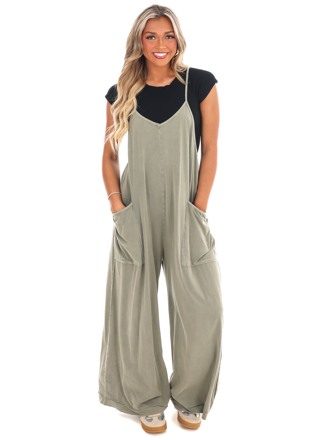 Someone to Love Wide Leg Jumpsuit