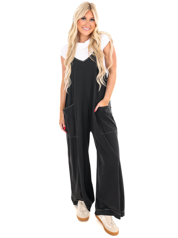 Someone to Love Wide Leg Jumpsuit