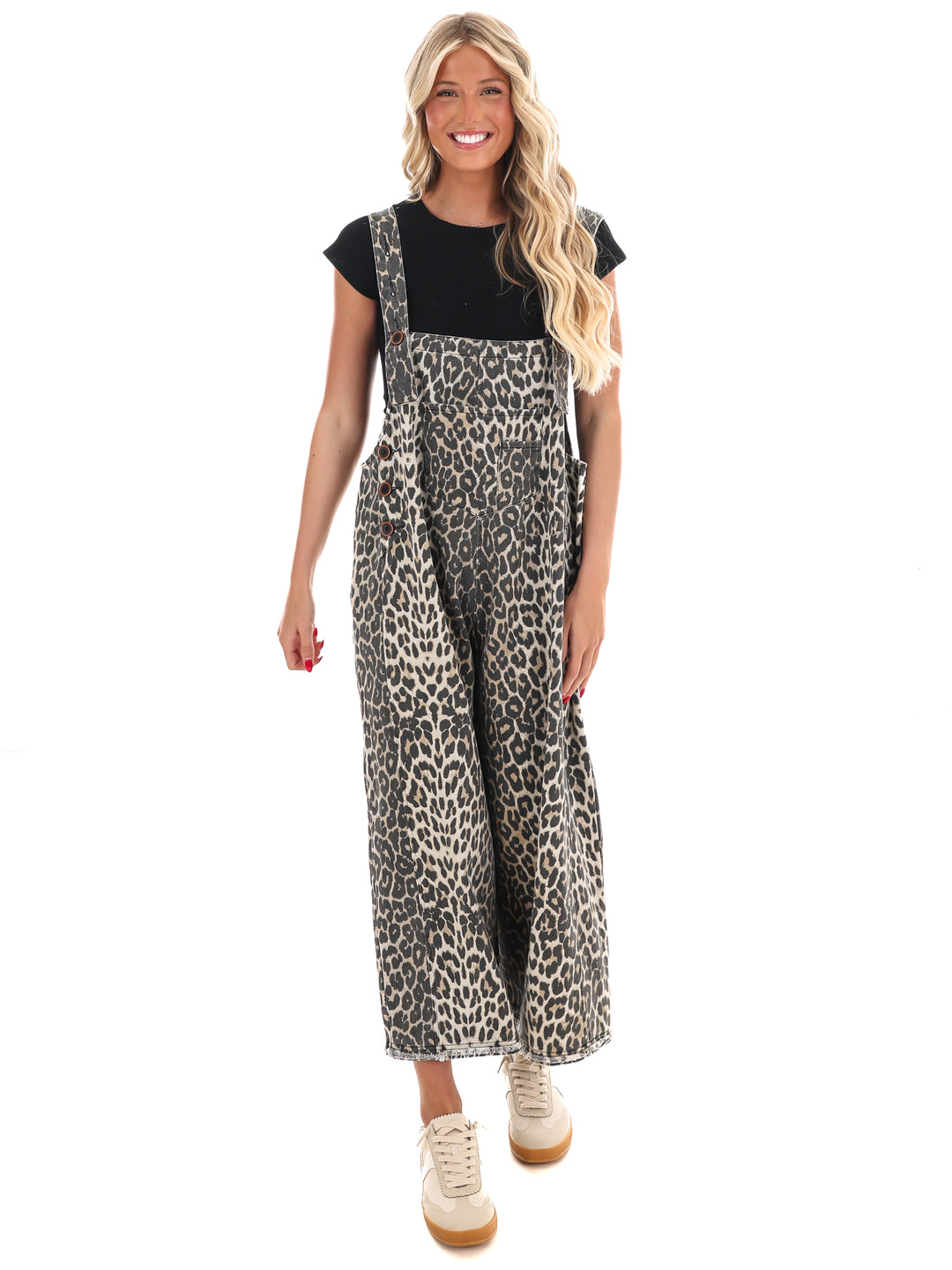 On the Hunt Leopard Overalls