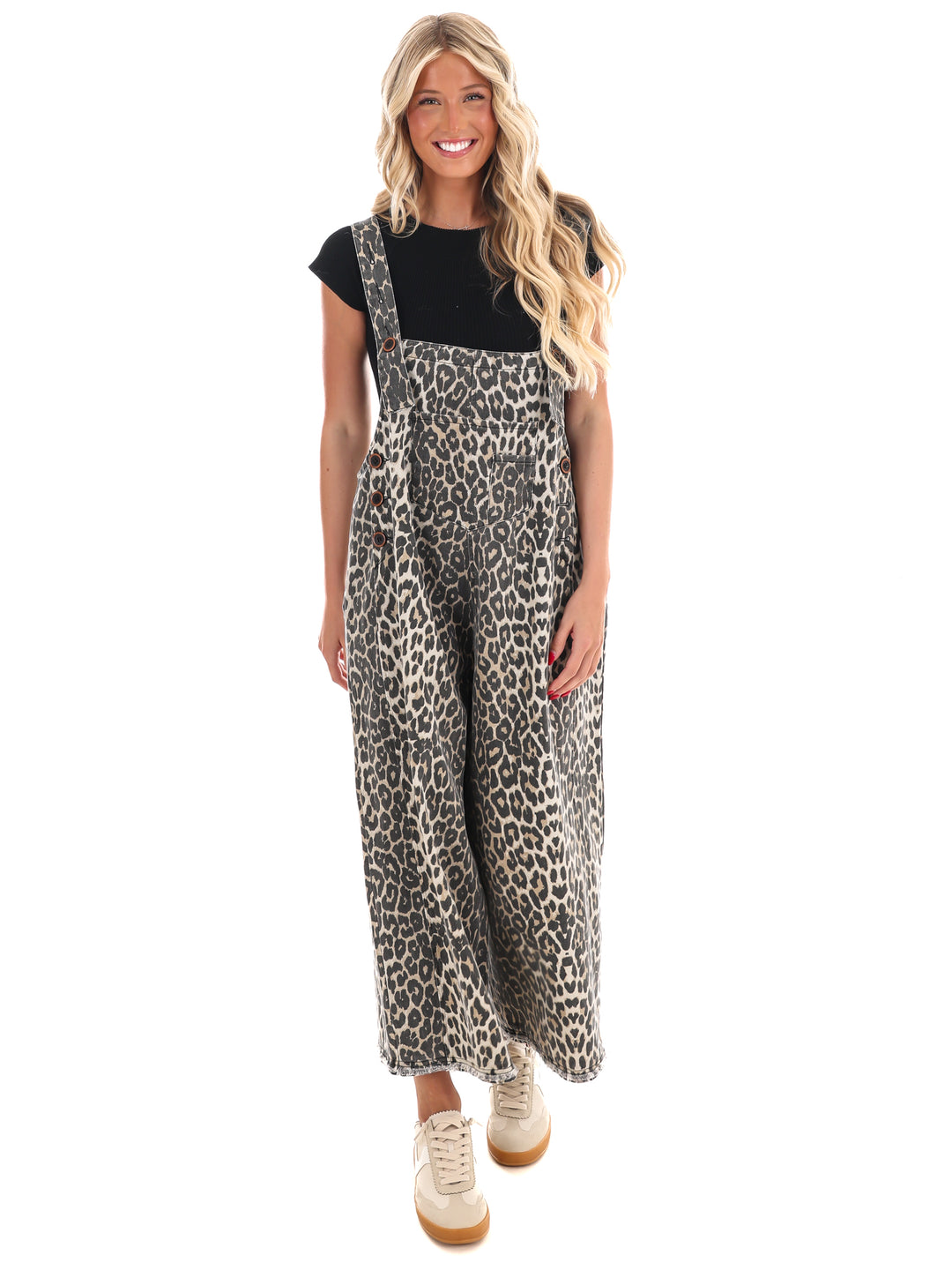 On the Hunt Leopard Overalls